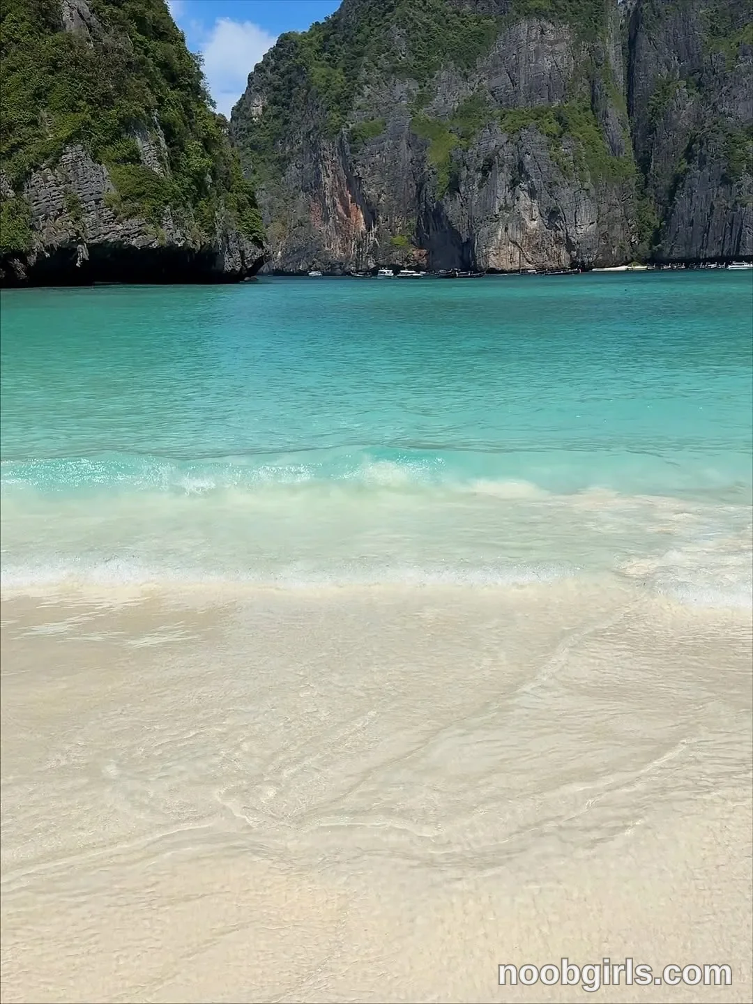 Angelina (@angelees_) in Maya Bay, Koh Phi Phi Leh, Thailand