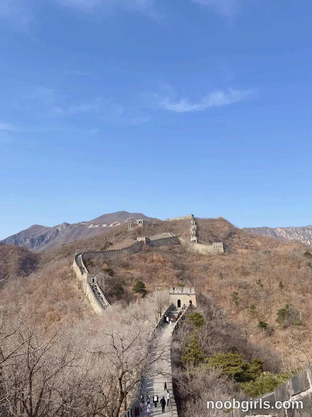 Angelina (@angelees_) in Mutianyu, Great Wall