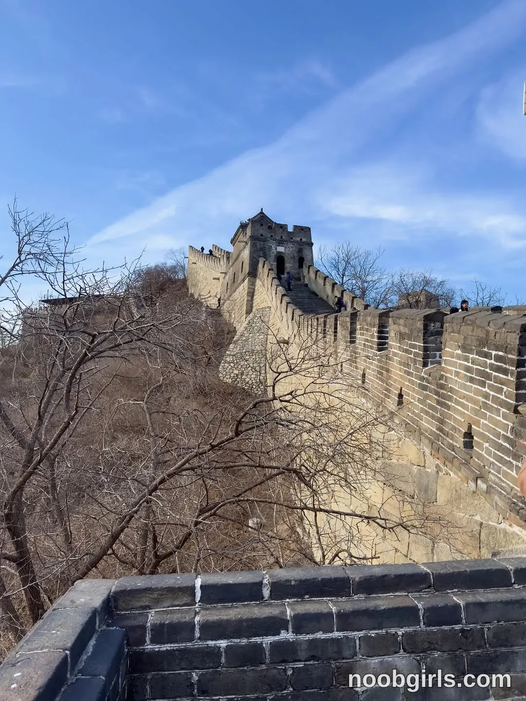 Angelina (@angelees_) in Mutianyu, Great Wall