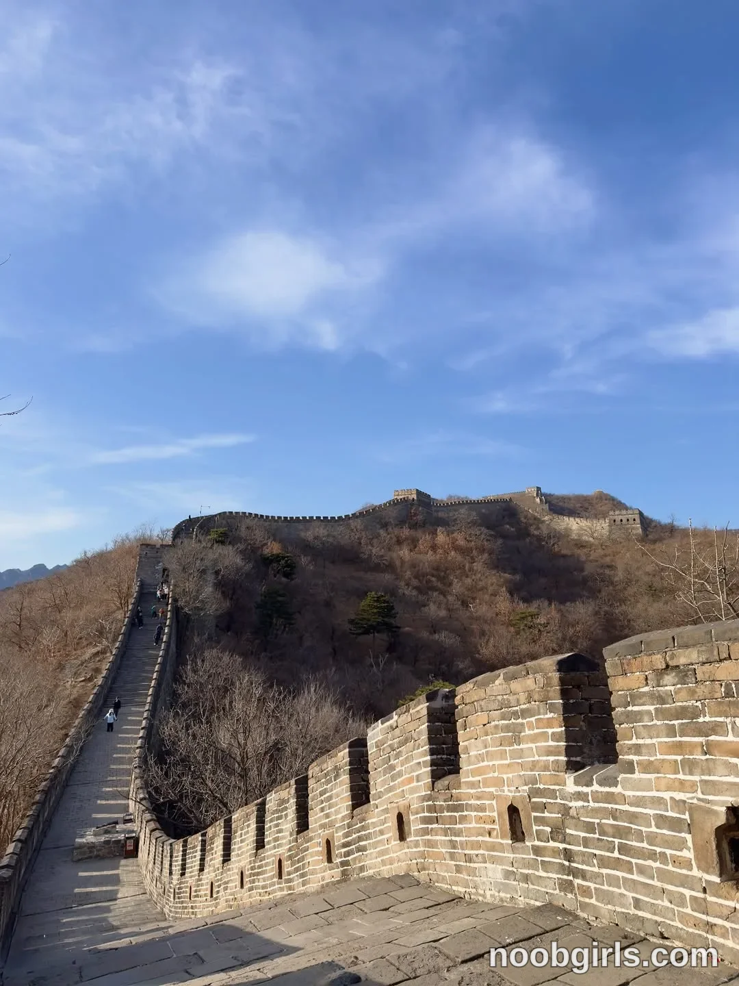 Angelina (@angelees_) in Mutianyu, Great Wall