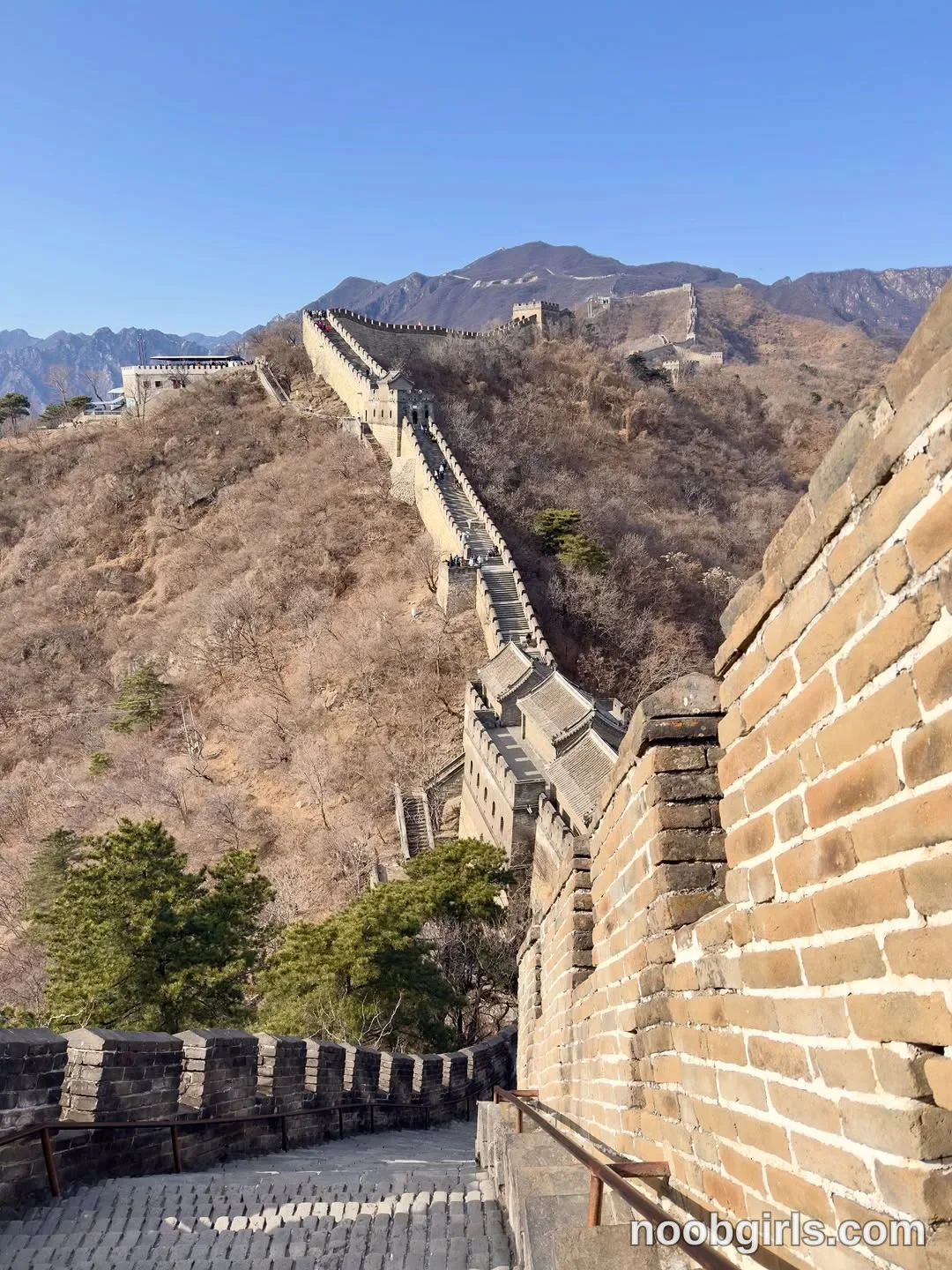 Angelina (@angelees_) in Mutianyu, Great Wall