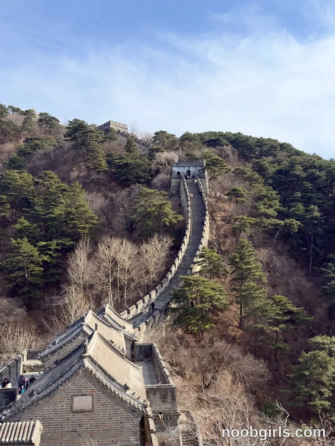 Angelina (@angelees_) in Mutianyu, Great Wall