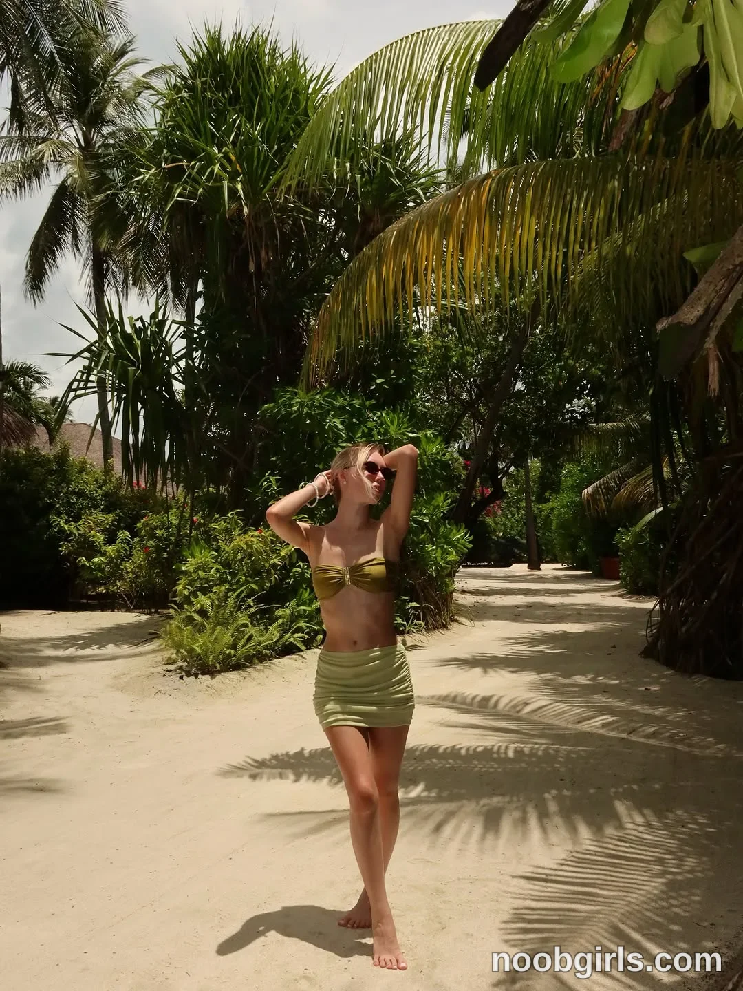 Angelina (@angelees_) in Maldives Island