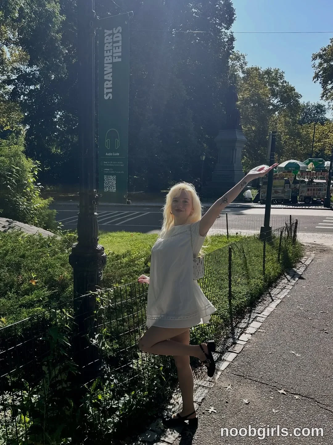 Bardot (@bardoteyed) — "my last day in new york was a bit of a whirlwind. I started my day walking…" in Strawberry Fields…