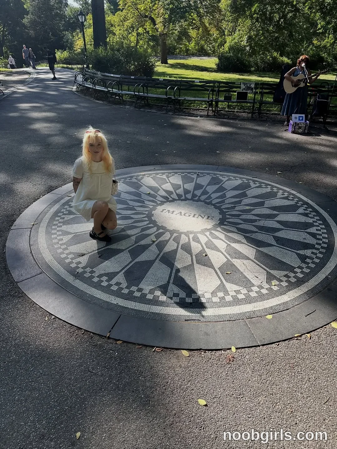Bardot (@bardoteyed) — "my last day in new york was a bit of a whirlwind. I started my day walking…" in Strawberry Fields…