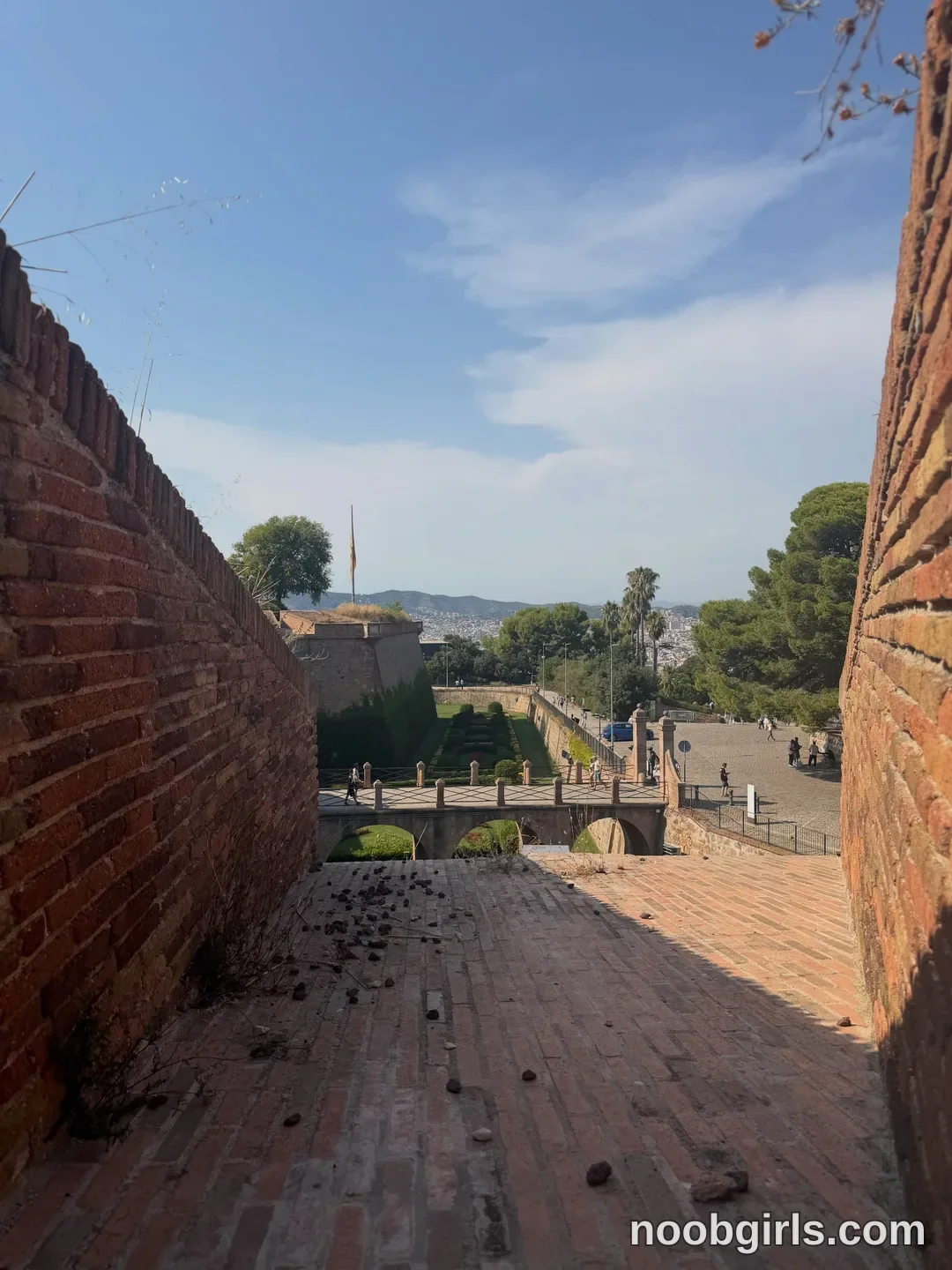 bexbex945874 in castle fortress grounds at Montjuïc Castle