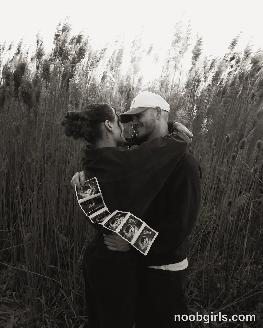 Brita (@britakiss) — "Half of you & half of me 🪽 baby girl joining us in August !!!"
