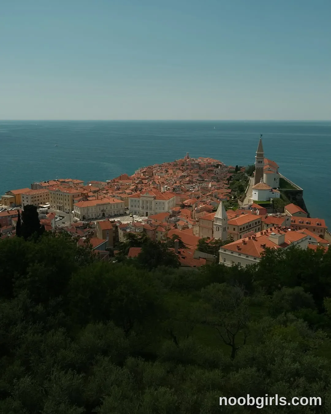 Brita (@britakiss) — "Pregnant in Piran ✍🏼 This city is Slovenia’s way less crowded, extremely…" in Piran, Slovenia