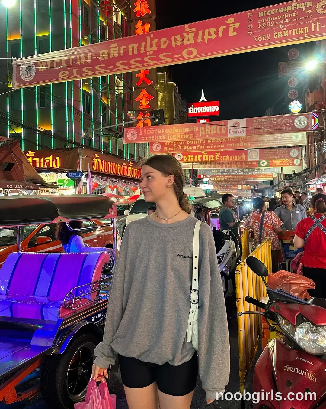 Geneva (@coyness_geneva) — "Happy Chinese New Yeeear❤️🩹😍" in Chinatown Bangkok