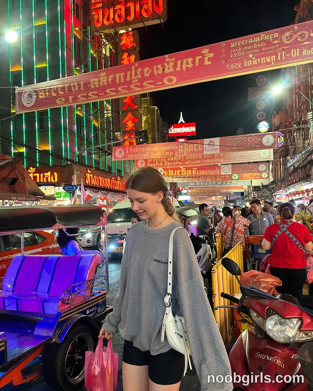 Geneva (@coyness_geneva) — "Happy Chinese New Yeeear❤️🩹😍" in Chinatown Bangkok