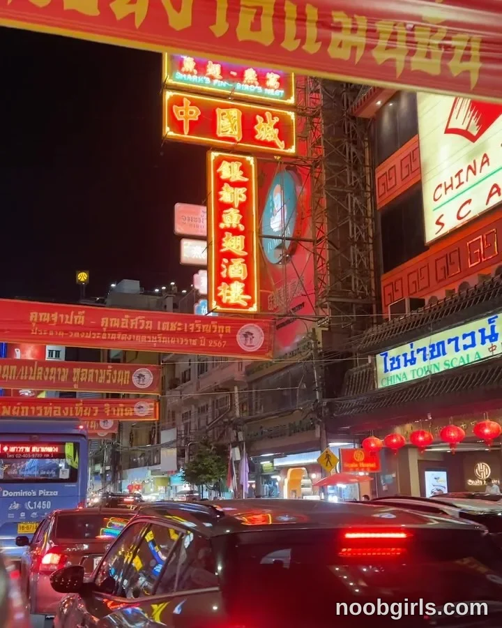 Geneva (@coyness_geneva) — "Happy Chinese New Yeeear❤️🩹😍" in Chinatown Bangkok