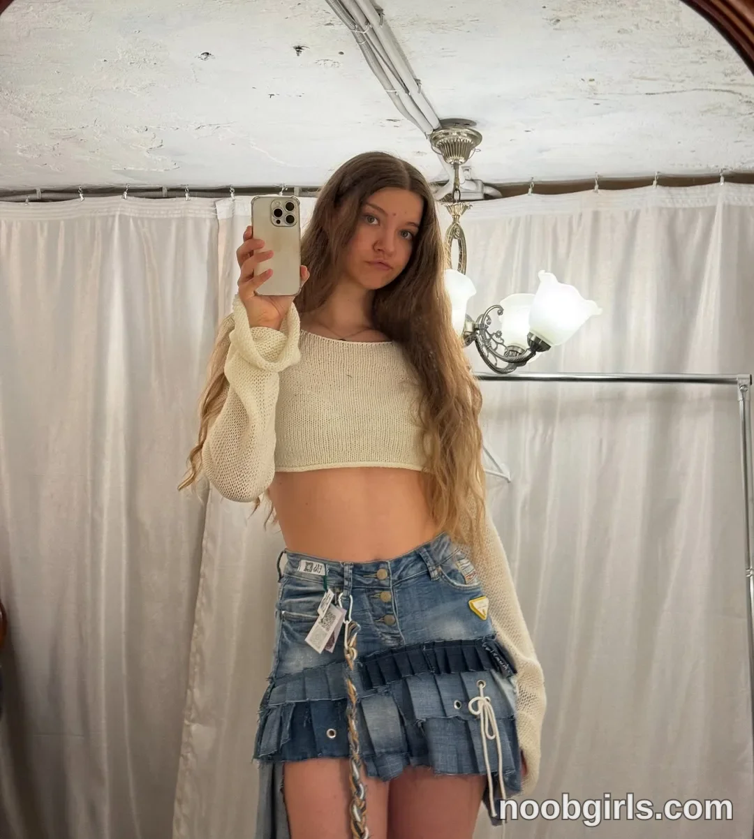 Geneva (@coyness_geneva) — "all skirts like this really small on me😭😭😭"