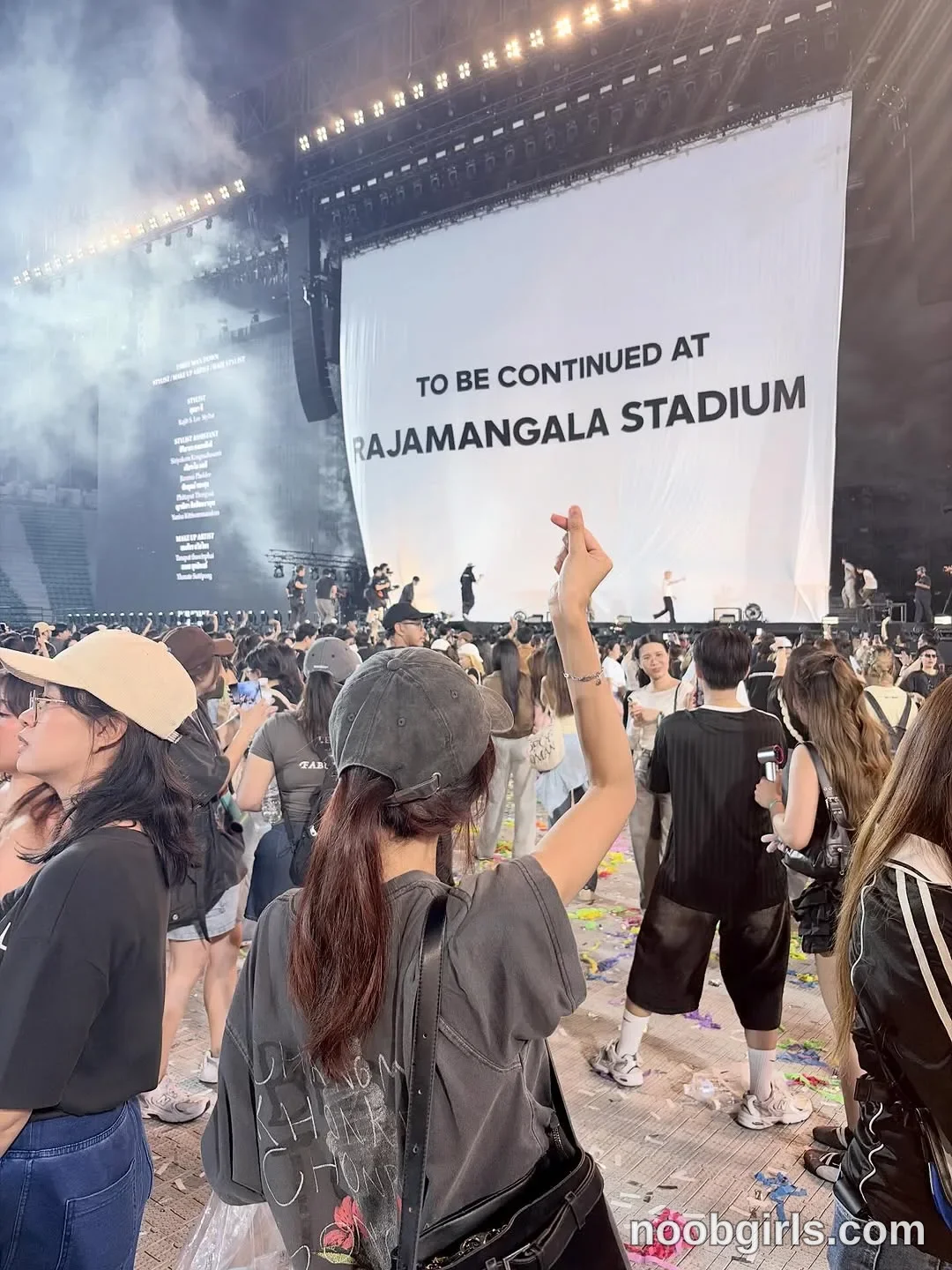 Daisy (@daisybean) — "Three Man Down Supachalasai Stadium … 🌇🏙️🌃" in Supachalasai National Stadium, Bangkok