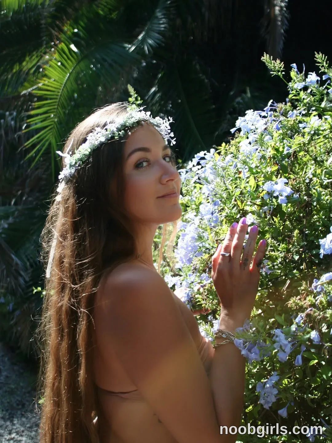 Adrianna (@gardenmusexo) — "💜her natural habitat💜 ✨"