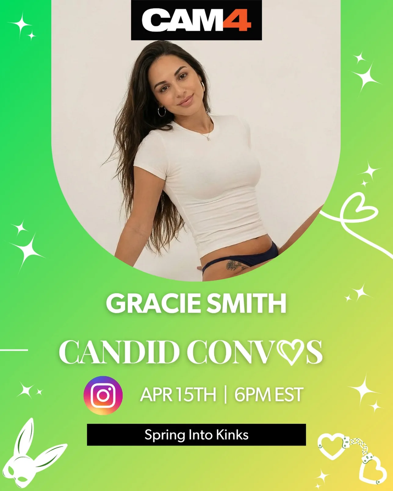 Gracie Smith on Chaturbate — Bio, Photos & Live Stream