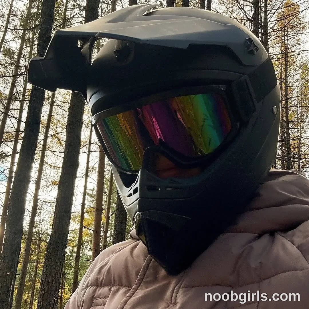 Mynameis Katy      - (@katy_ethereal) — "On my days off, I went out to the forest for the first time to ride a quad bike."
