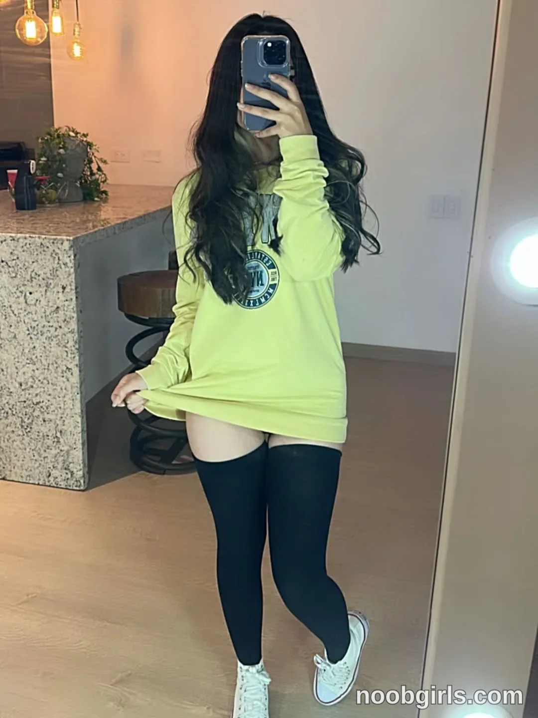 lau__1 Standing in front of a mirror