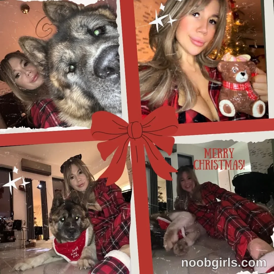 Marrylou Anne (@marrylouanne) — "🐾 and 🎁 Merry Christmas! 🎄🪽"