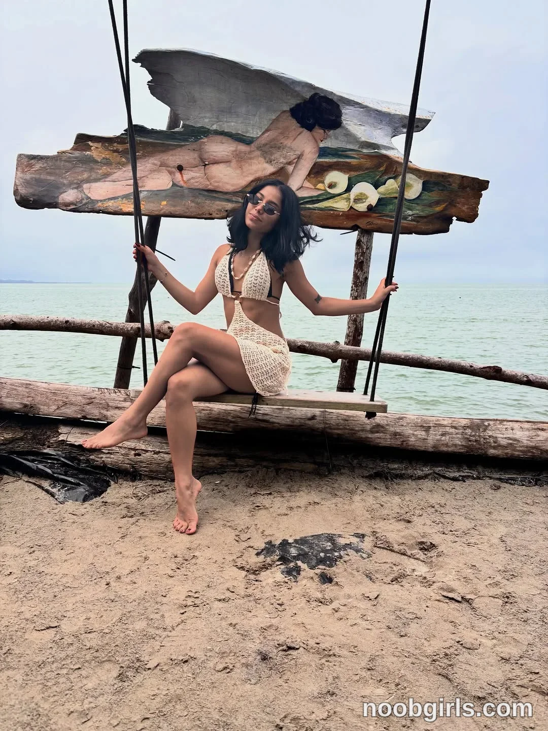 MilaaStar (@milaa_star) — "And one with my little Valentino 🐈I love here🌊🤎🥥"