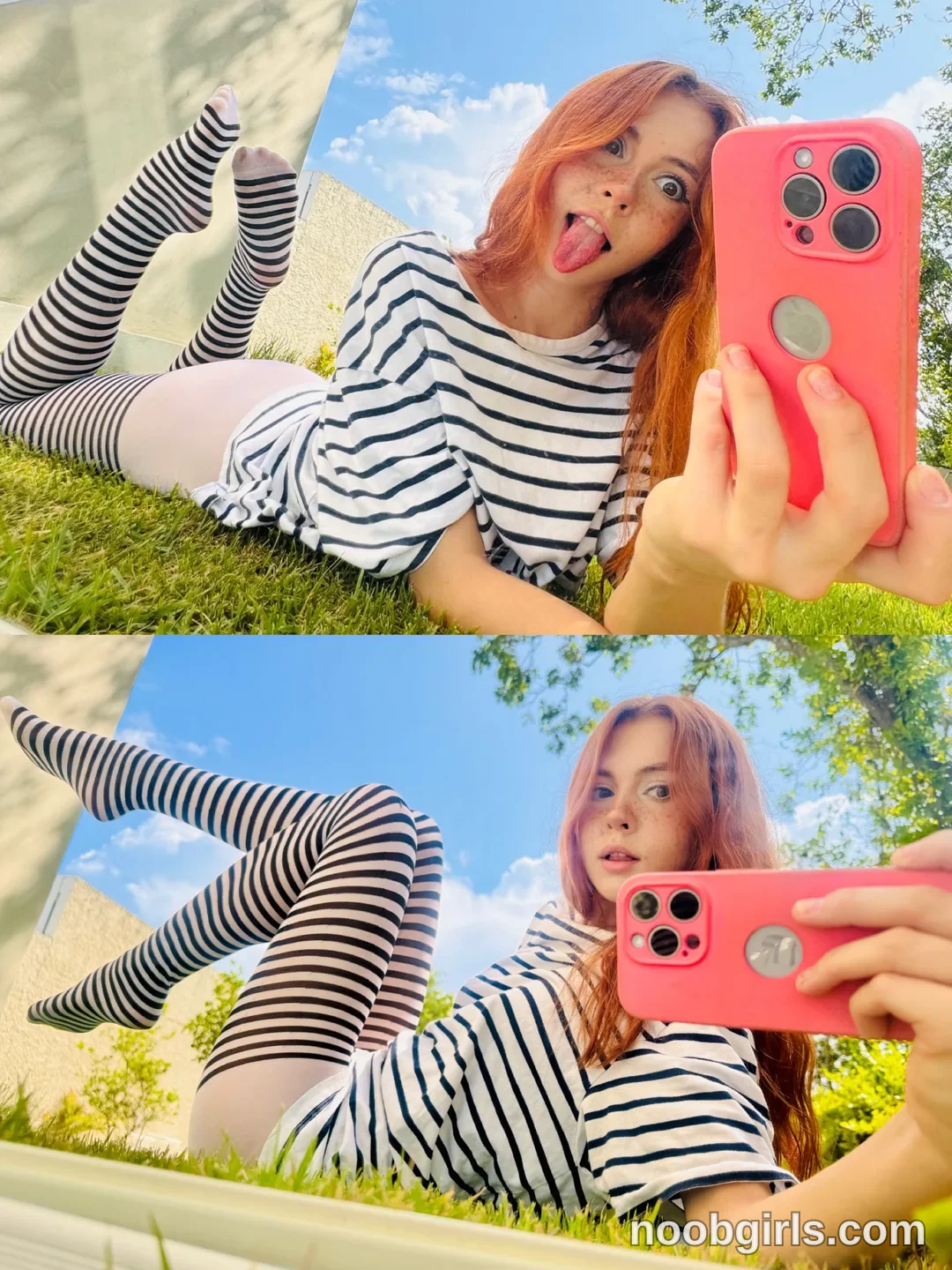 @silkpink.lady (@pinkypuppa) — "just lying in the grass being"