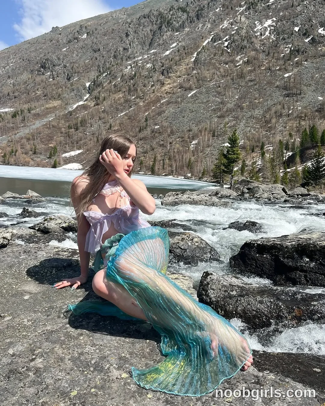 Elina (@pretty_princess_elina) — "Well, how do you like this little mermaid?"