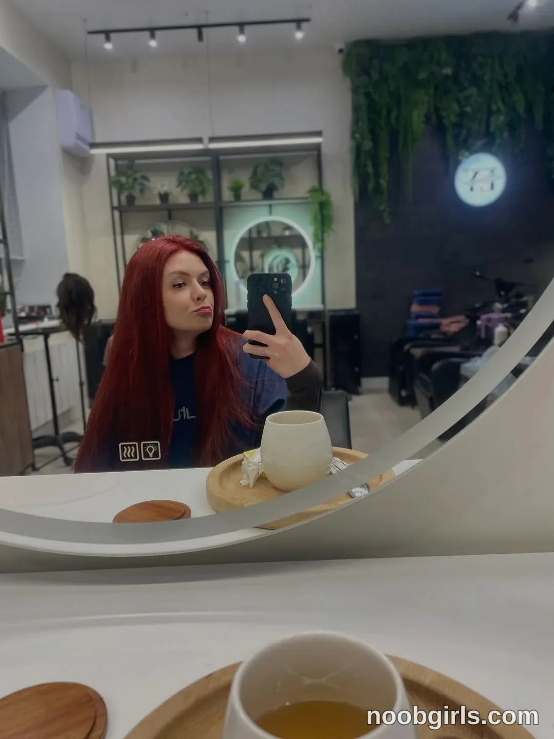 Naomi (@skymuse_) — "What do you think of my new hair color? 😏"