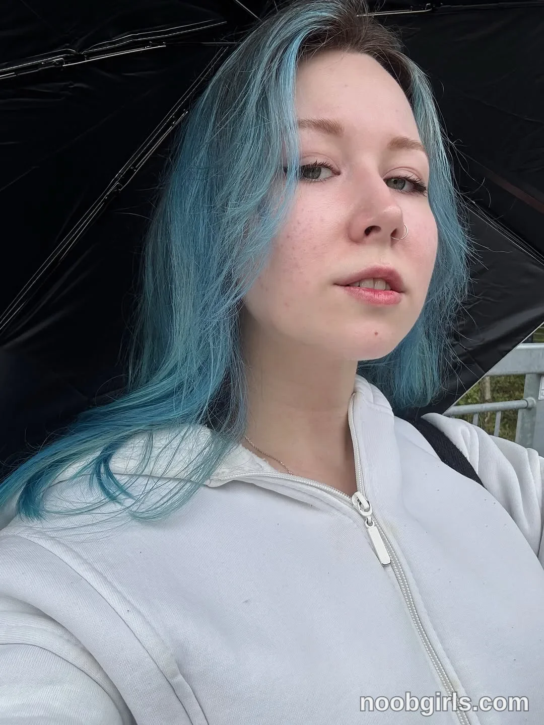 theblue_moonie (@theblue_moonie) — "I don't like rain 🥲"