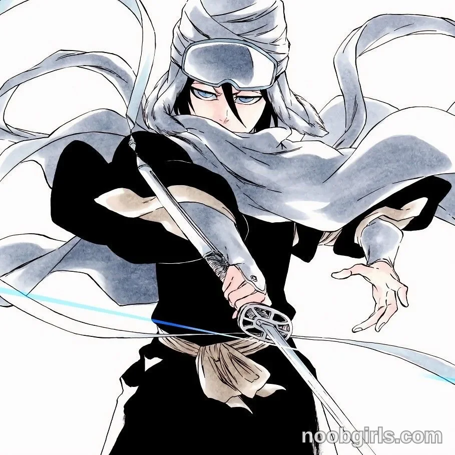 vivian_qwerty Holding a sword diagonally across the body with one hand wearing Black robe with wide sleeves