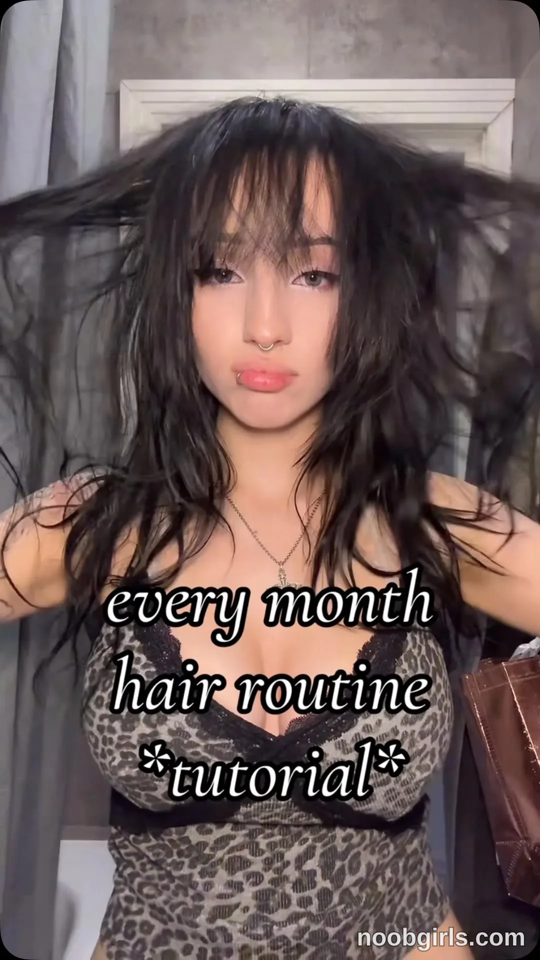 vivian_qwerty reel: i was literally studying to become a hairstylist at one…