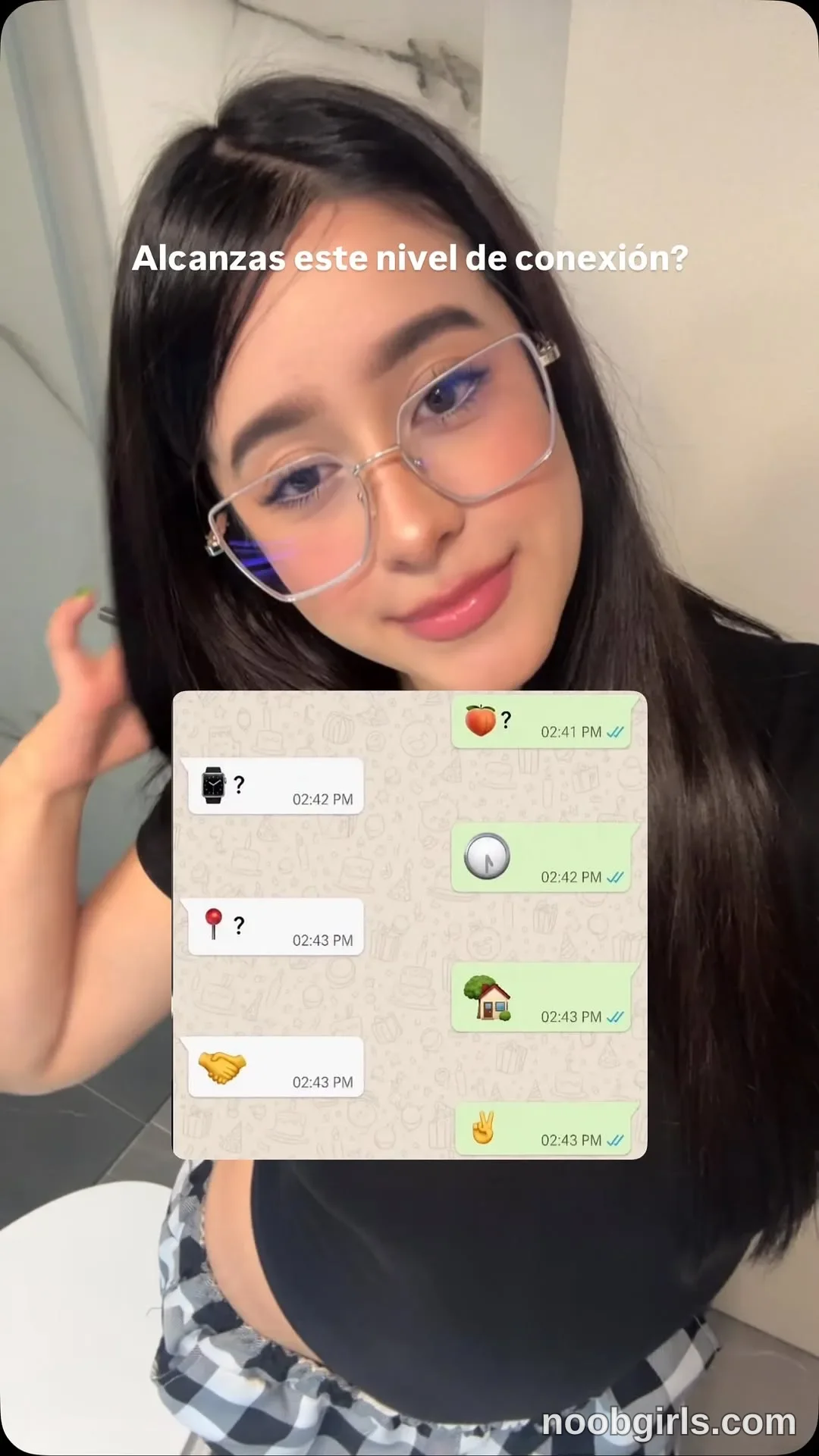 Zoe reel: Yo si entendí y tú?? 😏 . .