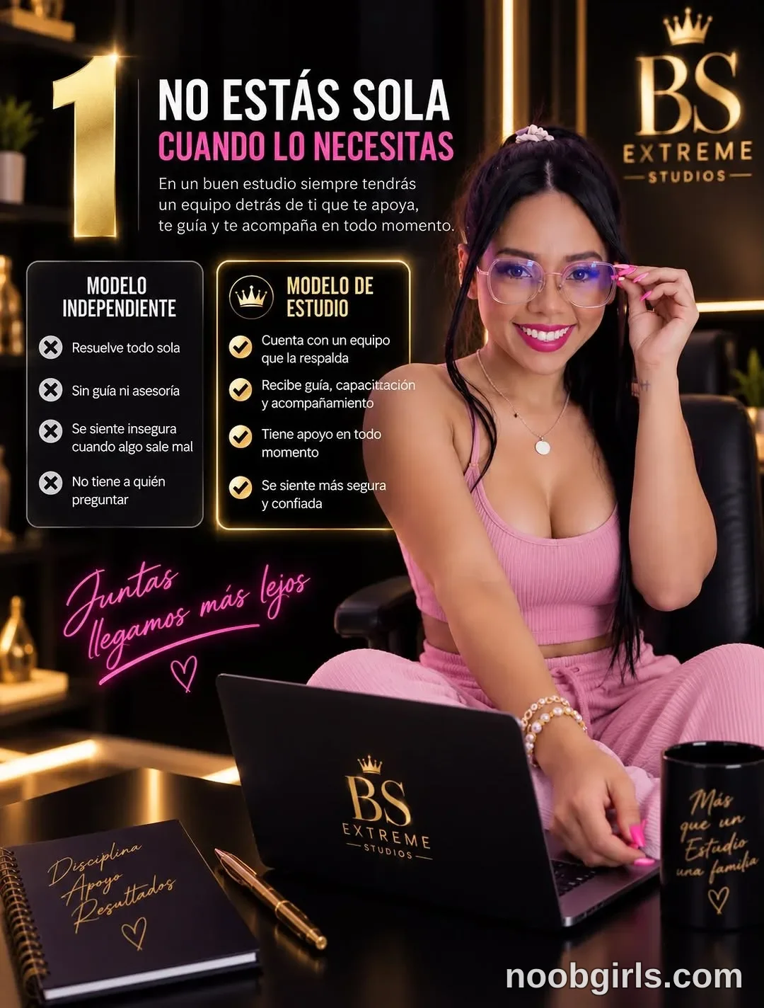Zoe (@zoey_it) — "Cuando trabajamos en equipo, no solo avanzamos …… llegamos más lejos"
