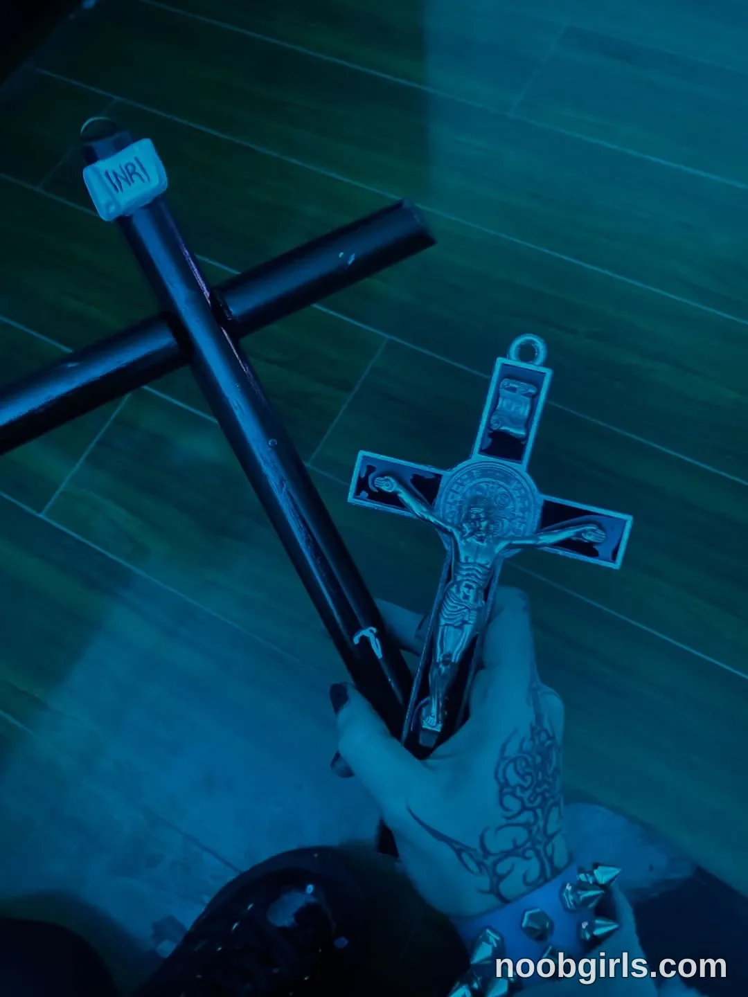 SOPHIE (@zombieeporcelainex) — "ashes on the cross . . . . . . ."